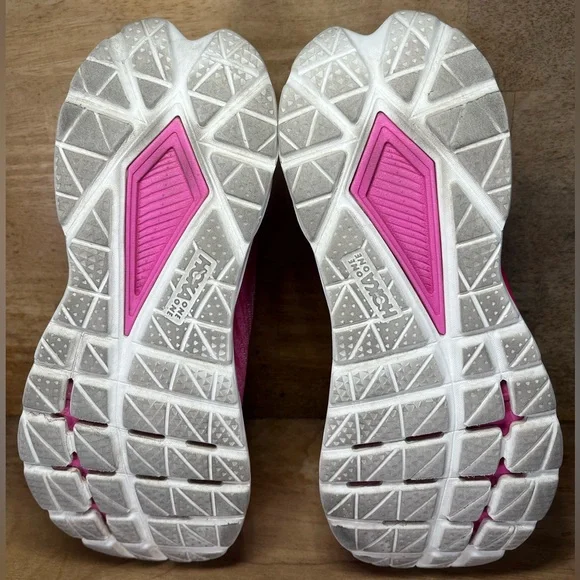 Hoka One One Mach 5 Womens Size 9 Running Shoes Sneakers Raspberry Strawberry - Picture 8 of 12